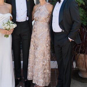 Betsy & Adam Rose Gold Gown